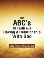 The Abc's of Faith and Having a Relationship with God