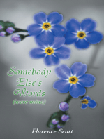 Somebody Else’S Words