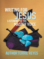 Writing for Jesus: Listening to the Master Voice