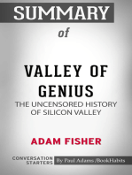 Summary of Valley of Genius: The Uncensored History of Silicon Valley