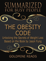 The Obesity Code - Summarized for Busy People