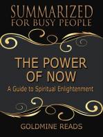 The Power of Now - Summarized for Busy People