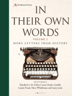 In Their Own Words 2: More letters from history