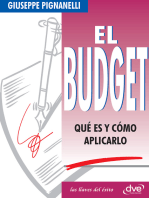 El Budget. Qué es y cómo aplicarlo