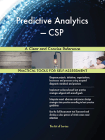 Predictive Analytics — CSP A Clear and Concise Reference