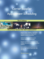 Carrier Supplier Appointment Scheduling Third Edition