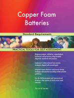 Copper Foam Batteries Standard Requirements