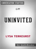 Uninvited: Living Loved When You Feel Less Than, Left Out, and Lonely​​​​​​​ by Lysa TerKeurst​​​​​​​ | Conversation Starters