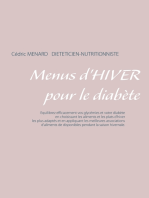 Menus d'hiver pour le diabète