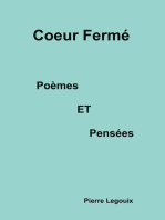 Coeur fermé: Poèmes et Pensées