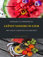 Heerlijk En Verfrissend Geïnfundeerd Water Met Fruit, Groenten En Kruiden