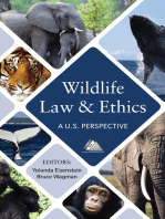Wildlife Law & Ethics: A U.S. Perspective