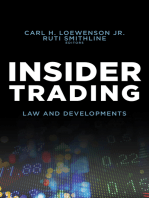 Insider Trading: Law and Developments