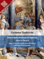 Storia della letteratura italiana del cav. Abate Girolamo Tiraboschi – Tomo 2. – Parte 2: Dalla morte di Augusto sino alla caduta dell'impero occidentale