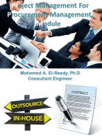 Project Management For Procurement Management Module