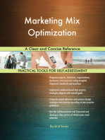 Marketing Mix Optimization A Clear and Concise Reference