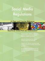 Social Media Regulations A Clear and Concise Reference