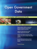Open Government Data Complete Self-Assessment Guide