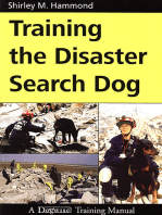 TRAINING THE DISASTER SEARCH DOG