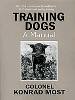 TRAINING DOGS: A Manual