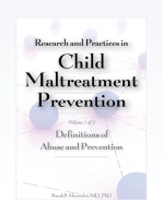 Research and Practices in Child Maltreatment Prevention, Volume 1: Definitions of Abuse and Prevention