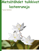 Metsätähdet tuikkivat: lastenrunoja