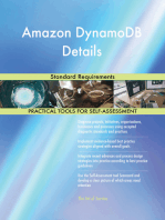 Amazon DynamoDB Details Standard Requirements