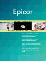 Epicor Standard Requirements
