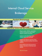 Internal Cloud Service Brokerage Standard Requirements