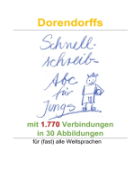 Dorendorffs Schnellschreib-Abc für Jungs mit 1.770 Verbindungen: In 30 Abbildungen zum Handschrifterwerb und für (fast) alle Weltsprachen