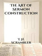 The Art of Sermon Construction