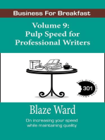 Pulp Speed For Professional Writers