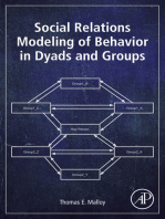 Social Relations Modeling of Behavior in Dyads and Groups