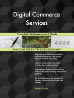 Digital Commerce Services Complete Self-Assessment Guide