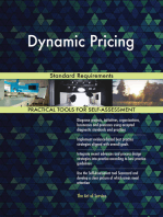 Dynamic Pricing Standard Requirements