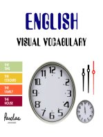 English Visual Vocabulary: The time, the colours, the family, the house