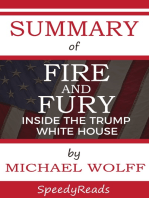 Summary of Fire and Fury: Inside the Trump White House