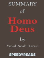 Summary of Homo Deus: A Brief History of Tomorrow