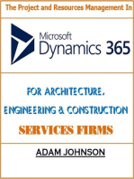The Project and Resources Management In Dynamics 365 For Architecture, Engineering & Construction Services Firms