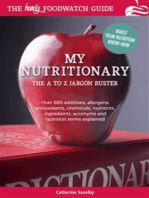 My Nutritionary: The A to Z Jargon Buster