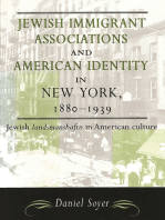 Jewish Immigrant Associations and American Identity in New York, 1880-1939