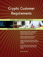 Cryptic Customer Requirements A Clear and Concise Reference