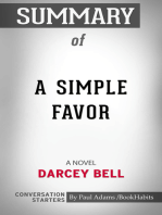 Summary of A Simple Favor : A Novel