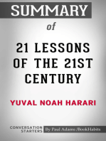Summary of 21 Lessons for the 21st Century