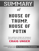 Summary of House of Trump, House of Putin: The Untold Story of Donald Trump and the Russian Mafia