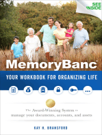 MemoryBanc: Your Workbook For Organizing Life: The Award-Winning System to Manage Your Documents, Accounts, and Assets