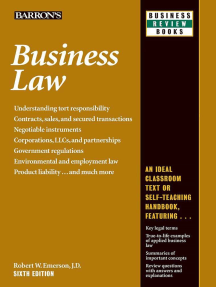 Read Business Law Online Robert W Emerson Books