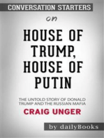 House of Trump, House of Putin: The Untold Story of Donald Trump and the Russian Mafia​​​​​​​ by Craig Unger​​​​​​​ | Conversation Starters