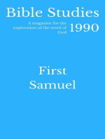 Bible Studies 1990 - First Samuel: Bible Studies, #58