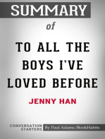 Summary of To All the Boys I've Loved Before